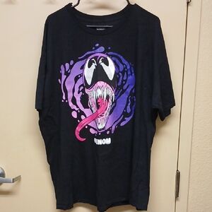 Black Venom Graphic T-Shirt - 2XL